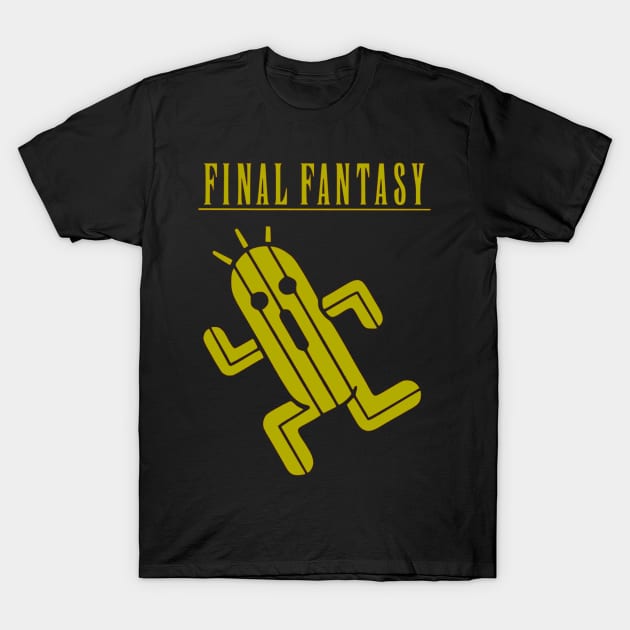 Final Fantasy Cactuar T-Shirt by OtakuPapercraft